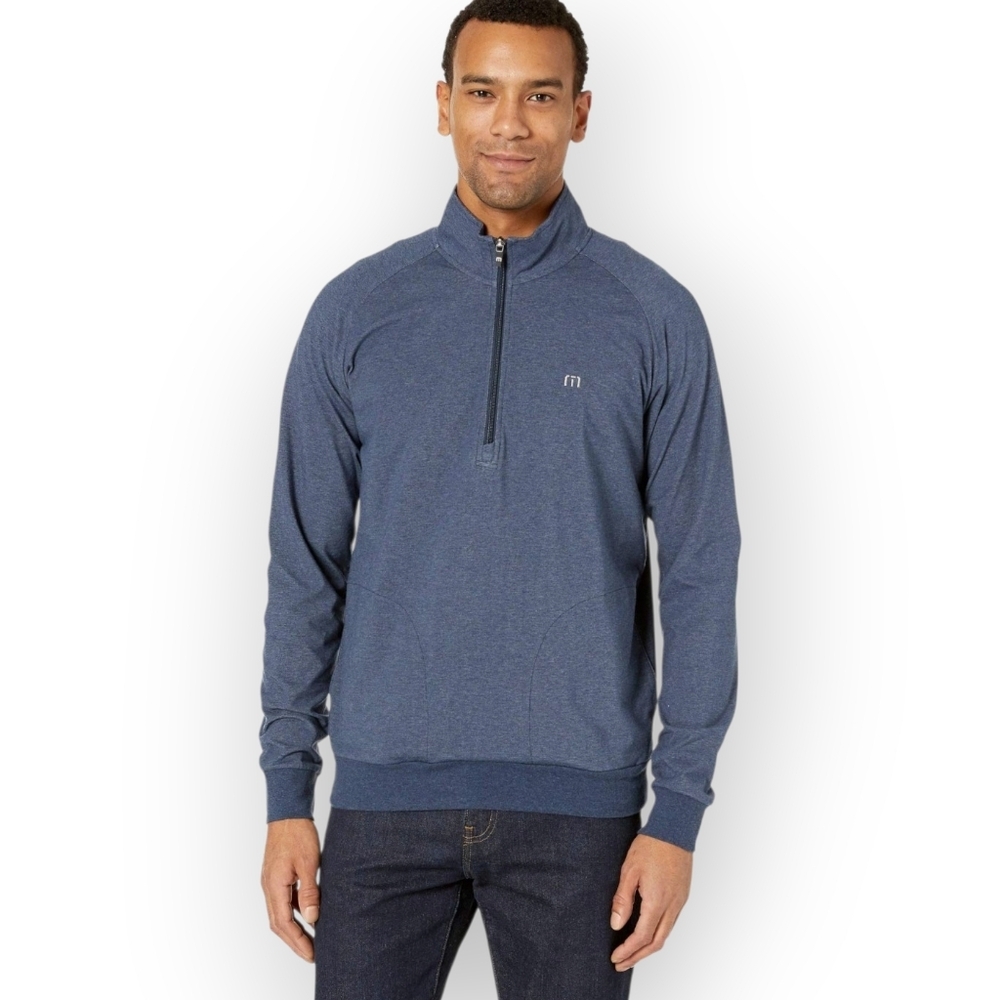 Travis Mathew Zachary 1/4 Zip Pullover Size Large